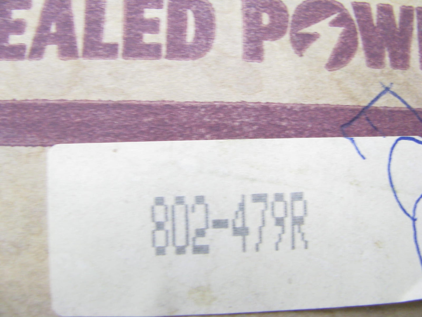 Sealed Power 802-479R Right Inner Steering Tie Rod End