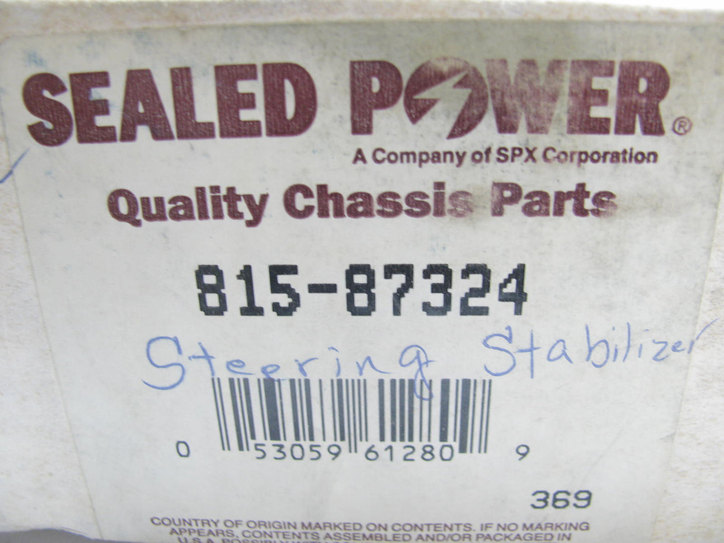 Sealed Power 815-87324 Steering Stabilizer Damper Kit