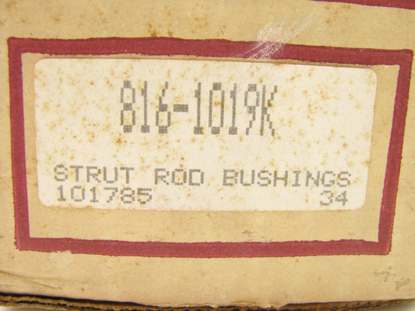 Sealed Power 816-1019K Suspension Strut Rod Bushing Kit - Front