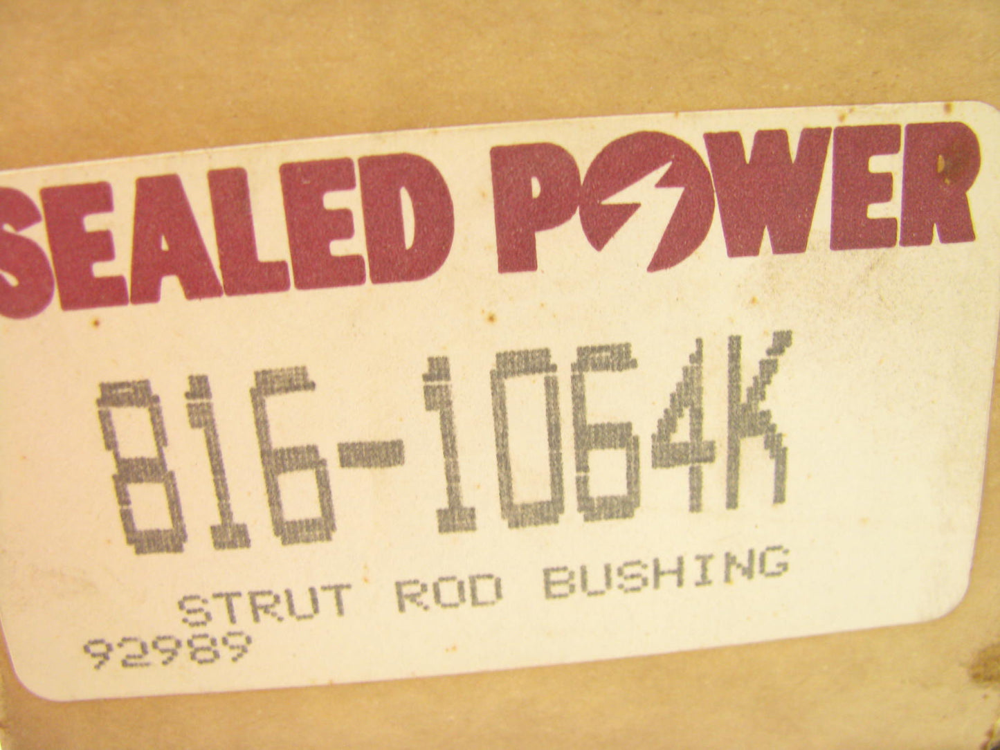 Sealed Power 816-1064K Suspension Strut Rod Bushing Kit - Front
