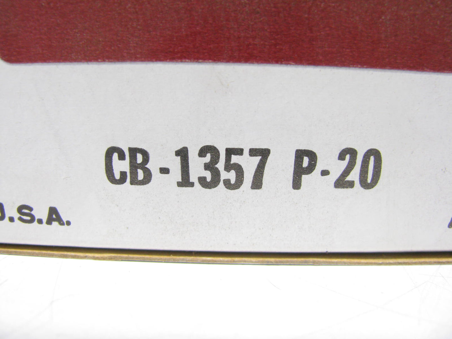 Sealed Power CB1357P-.20 Connecting Rod Bearings (6-Pair) For Cummins KT, KTA