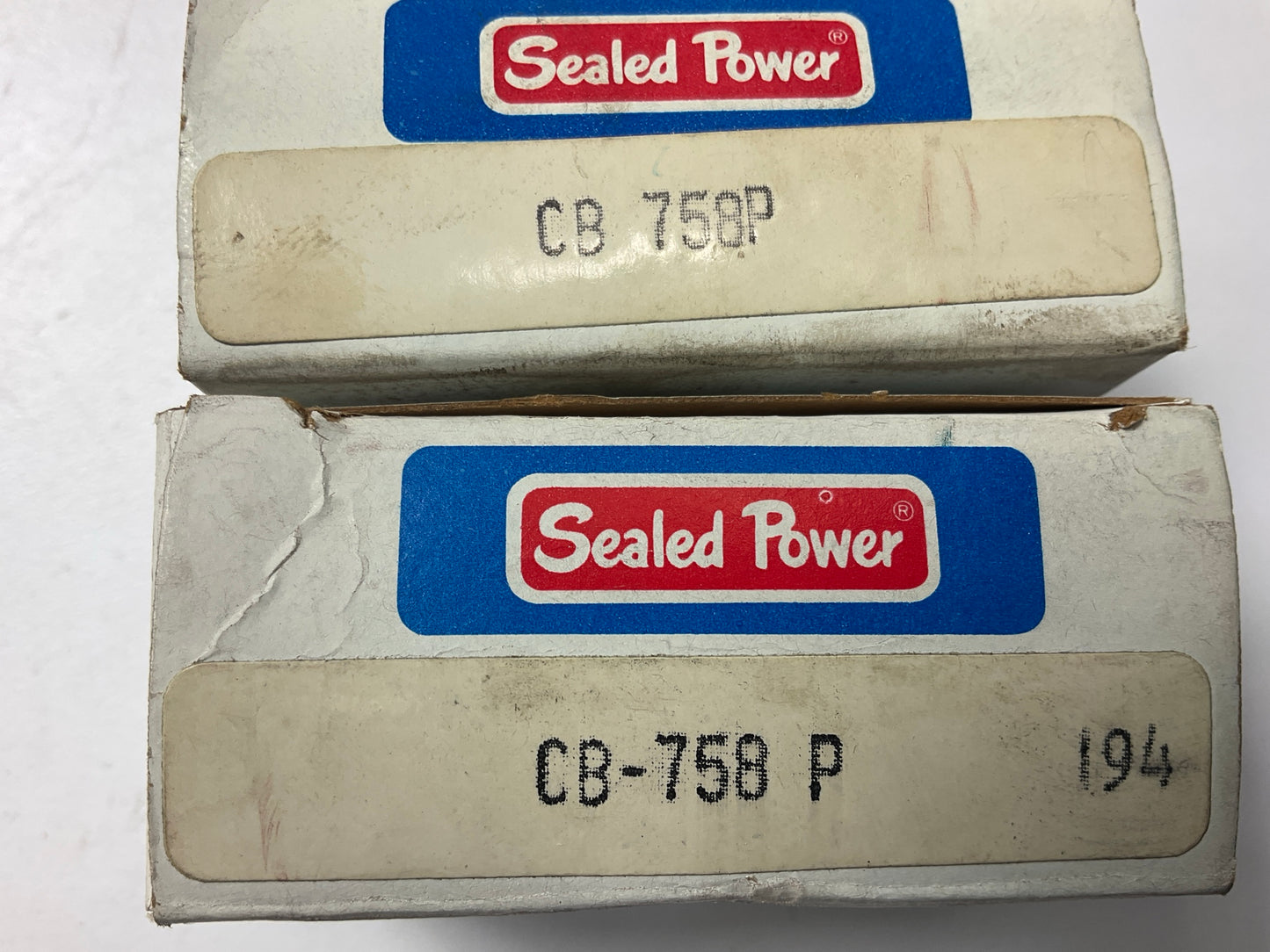 (4) Sealed Power CB-758P Connecting Rod Bearings STD - Pontiac 350, 400, 455 V8