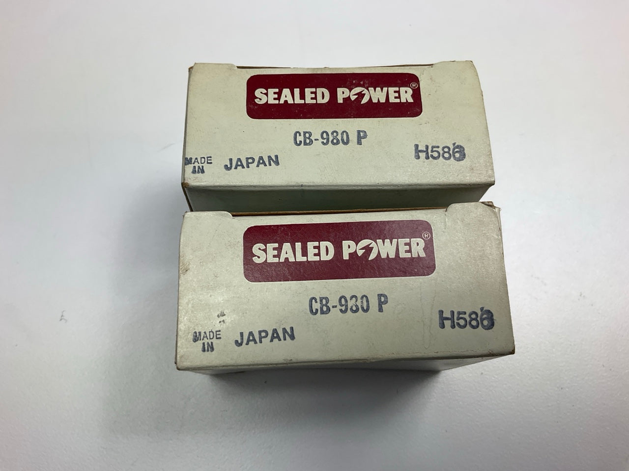 (4) Sealed Power CB980P Connecting Rod Bearings STD For Datsun A12 A14 A15