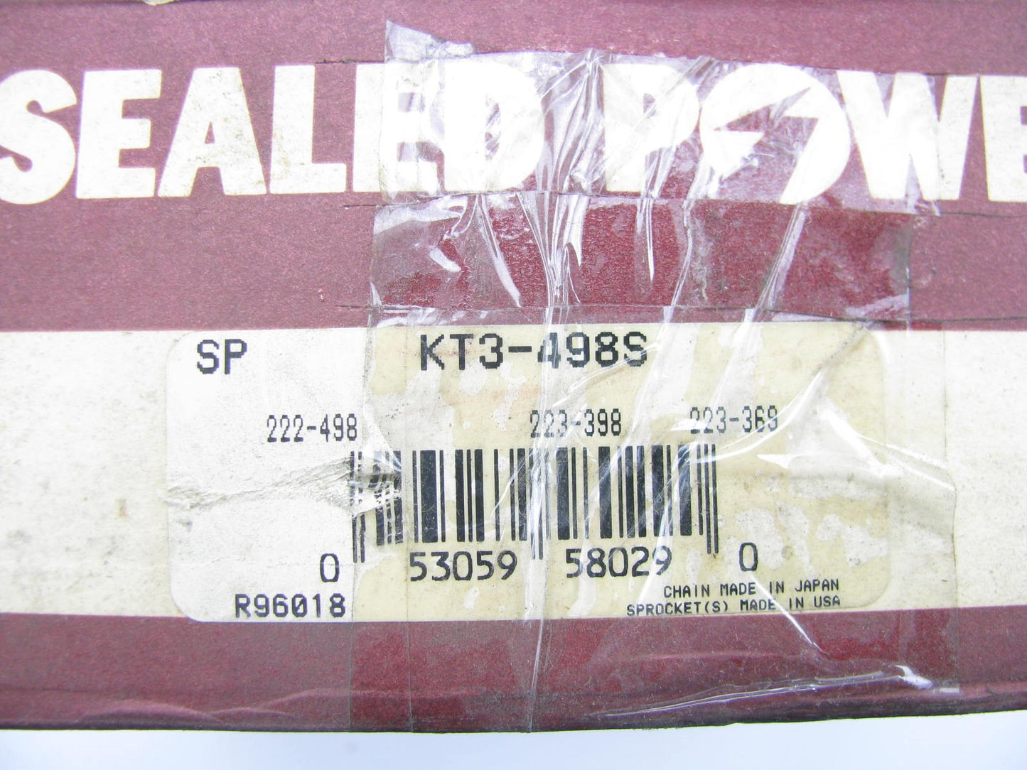 Sealed Power KT3-498S Engine Timing Gear & Chain Set For Buick 400 430 455 V8