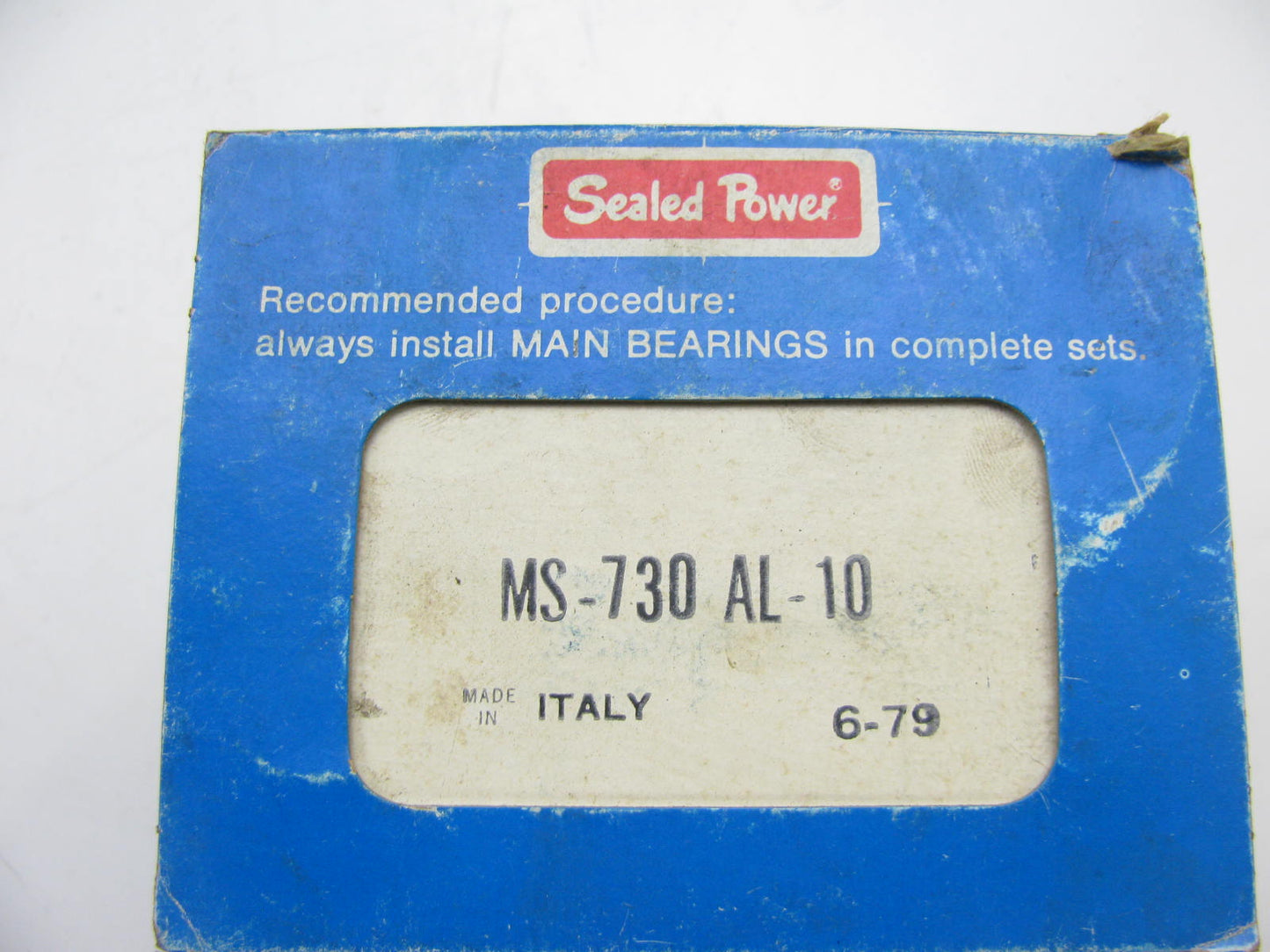 Sealed Power MS-730AL-10 Main Bearings .010'' For 1961-1969 Datsun 1.2L 1.3L