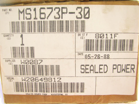 Sealed Power MS1673P-30 Main Bearings .030'' GMC 637 D637 DH637 10.4L Diesel