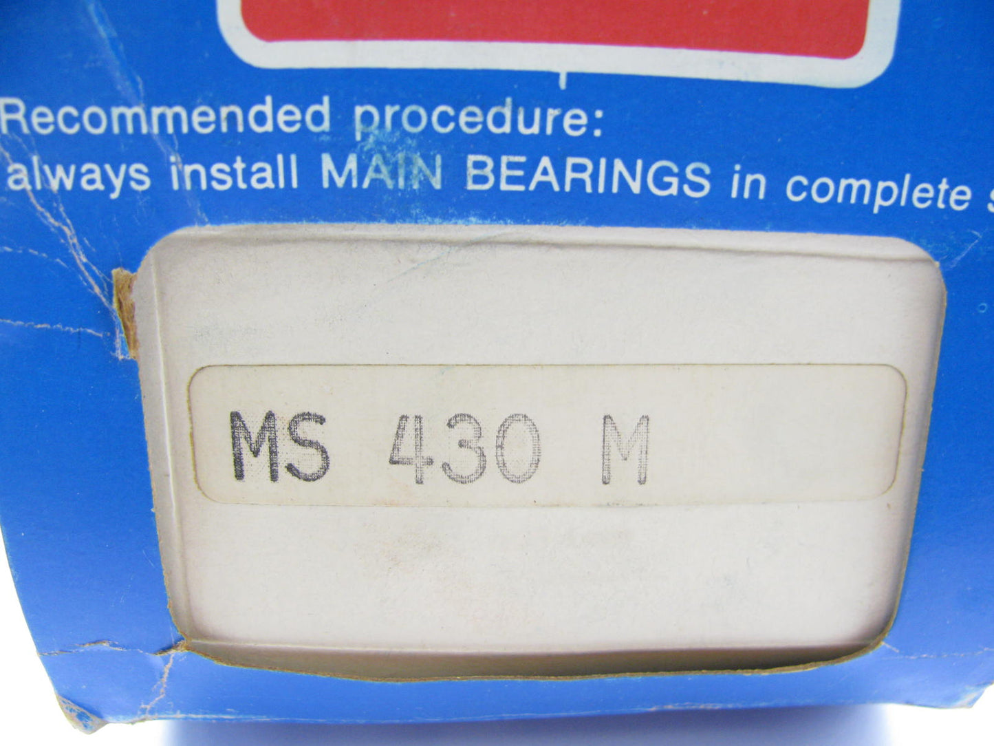Sealed Power MS430M Engine Main Bearings - Standard 1955-1967 Chevrolet 265