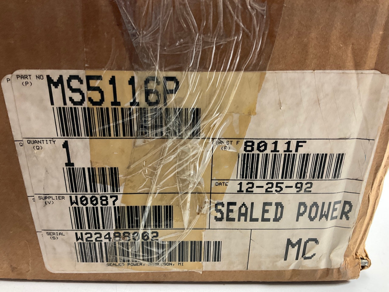 Sealed Power MS5116P Engine Main Bearings - Standard Cummins N14 & 855 Series