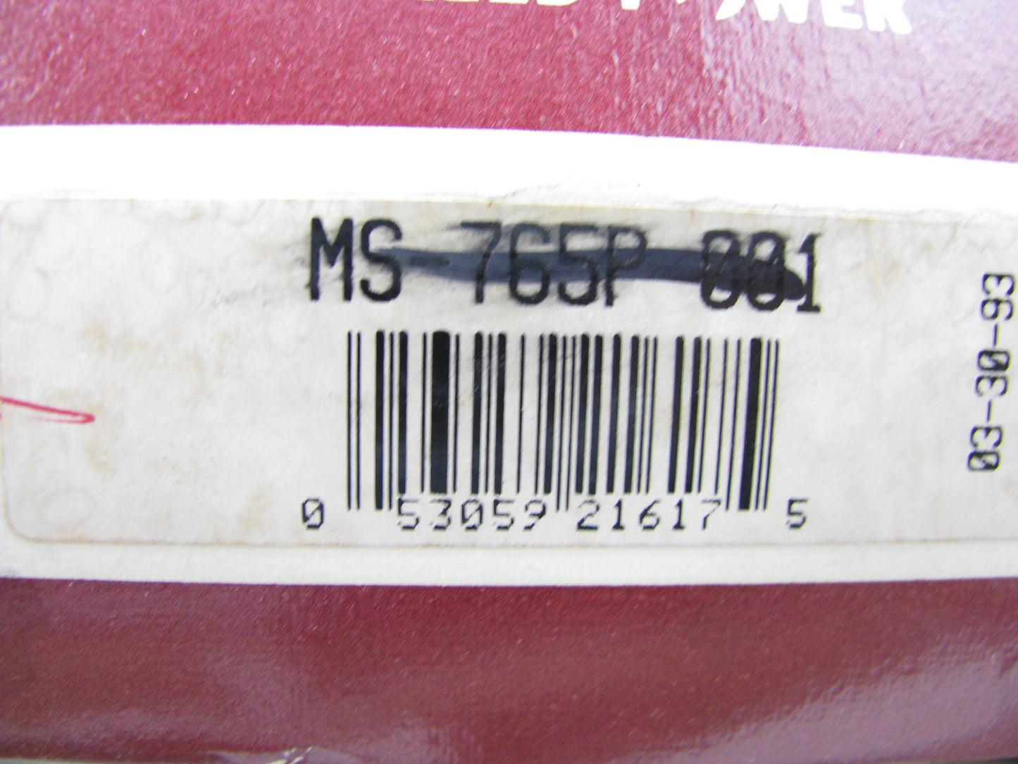 Sealed Power MS765P-001 Engine Main Bearings .001'' 1965-1974 Ford 240 300
