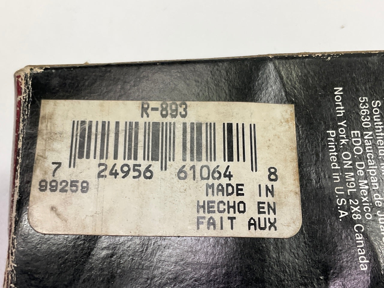 Sealed Power R-893 Engine Rocker Arm For 1981-1987 Chrysler 225-L6 Slant Six