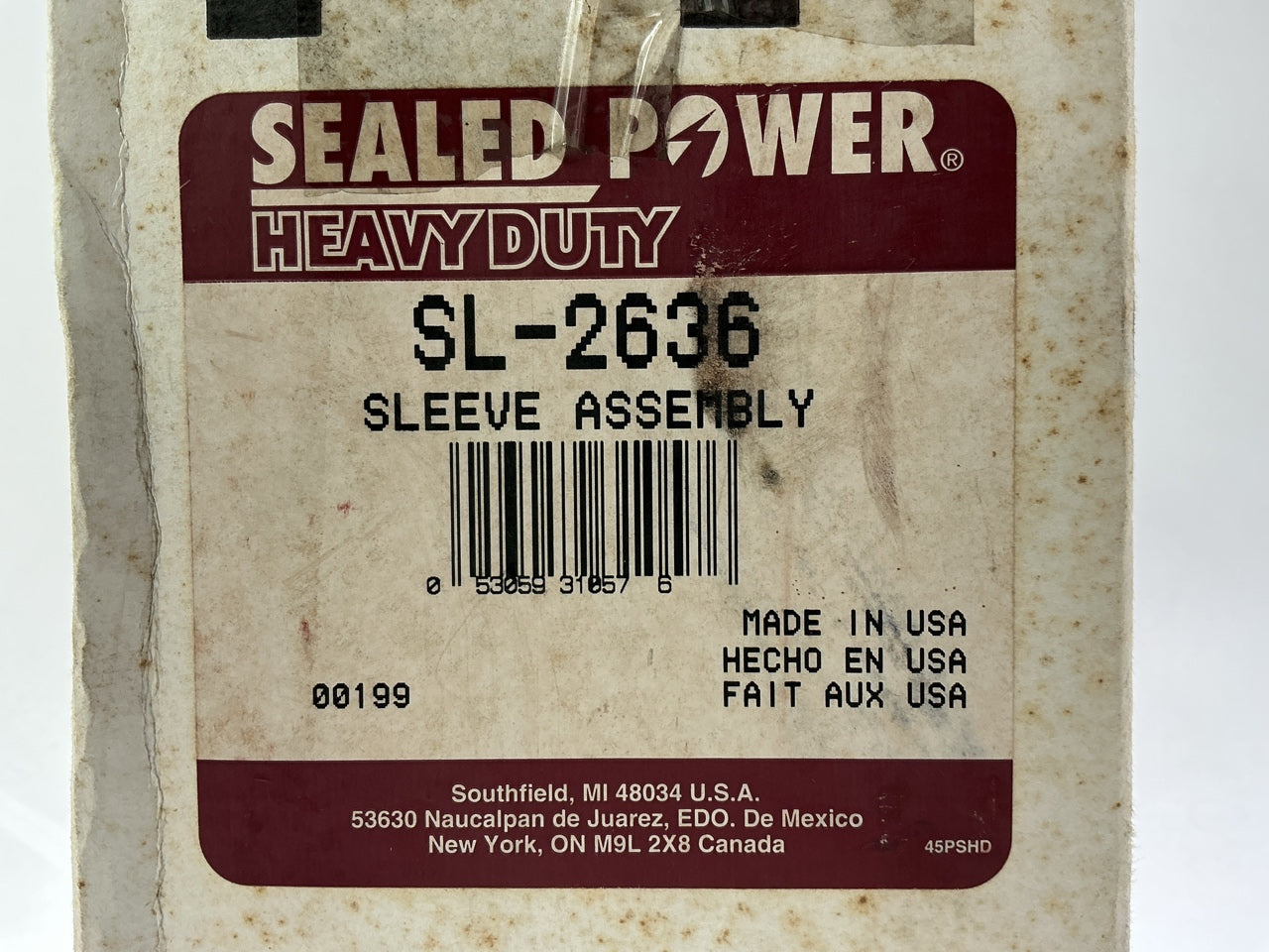 Sealed Power SL2636 Cylinder Sleeve Piston Kit For John Deere 414 Diesel 6.8L I6