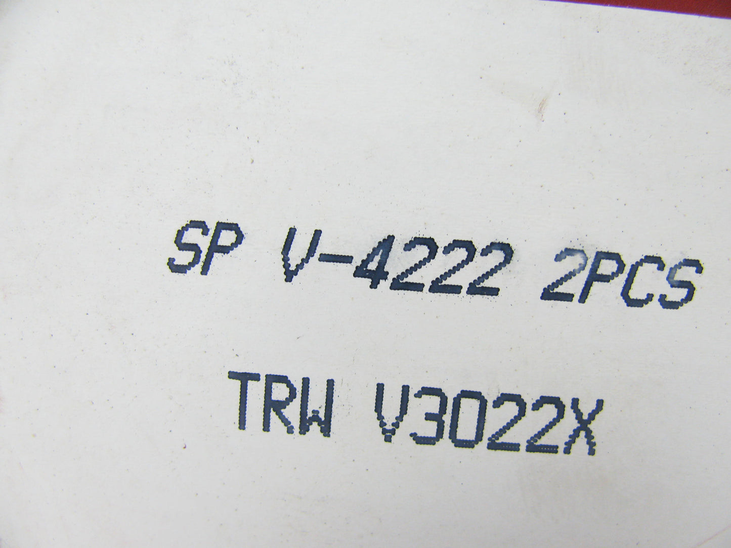 (2) Sealed Power V-4222 Engine Intake Valves for IHC MV404 6.6L MV446 7.3L