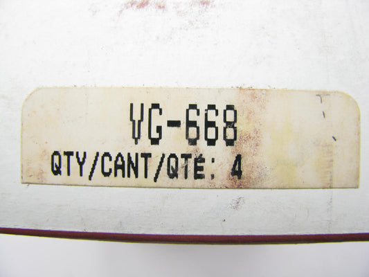 (4) Sealed Power VG-668 Engine Valve Guides for 1972-1982 Toyota 1.6L 1.8L
