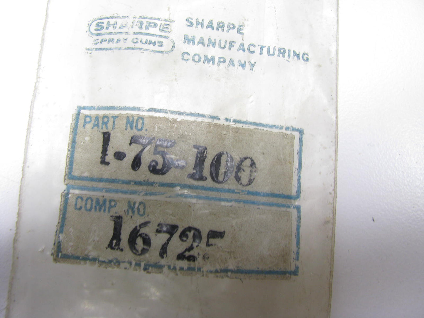 Sharpe 16725 Pressure Indicator 1-75-100
