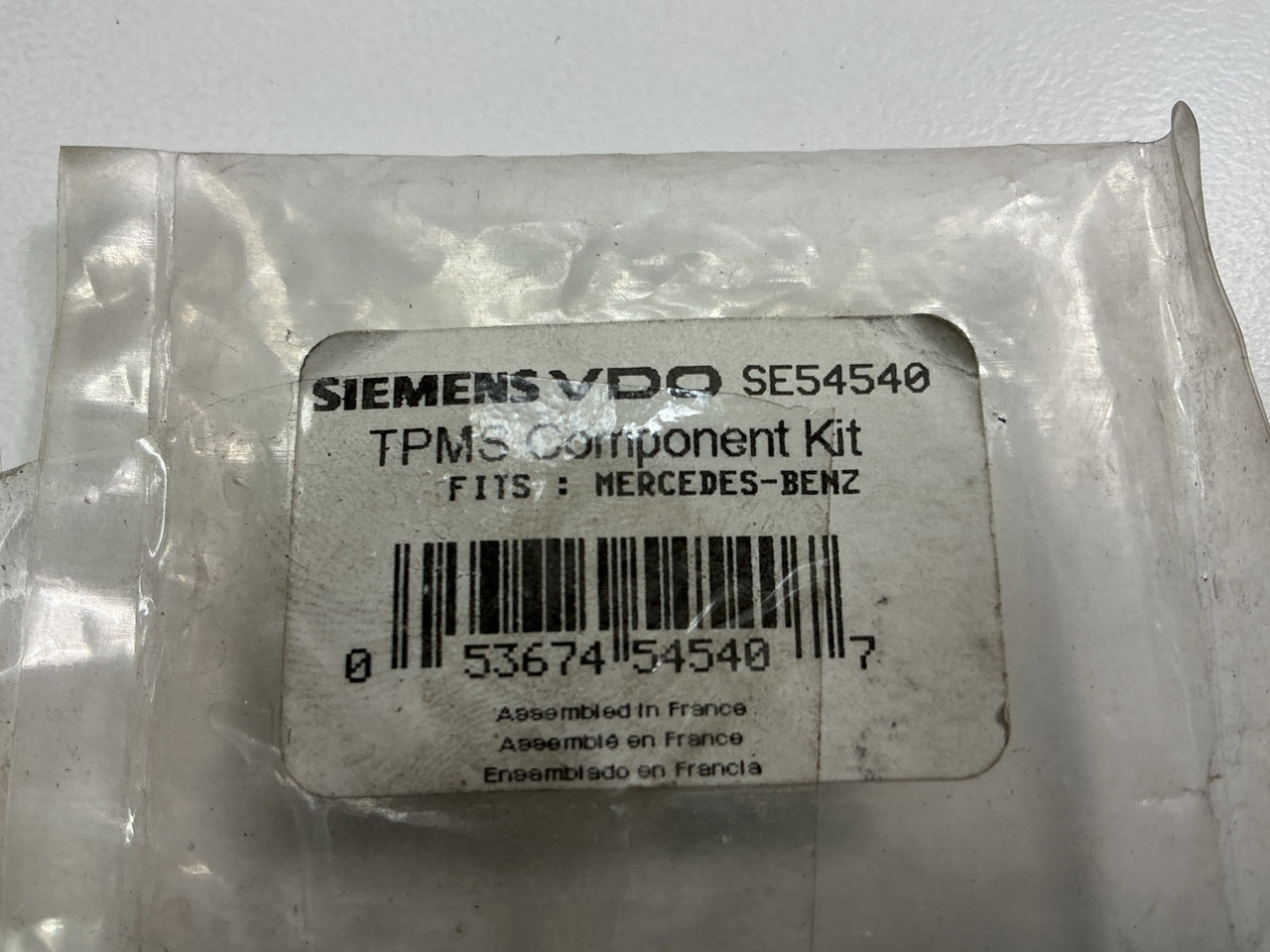 Siemens Vdo SE54540 TPMS Tire Pressure Monitor Sensor Service Kit