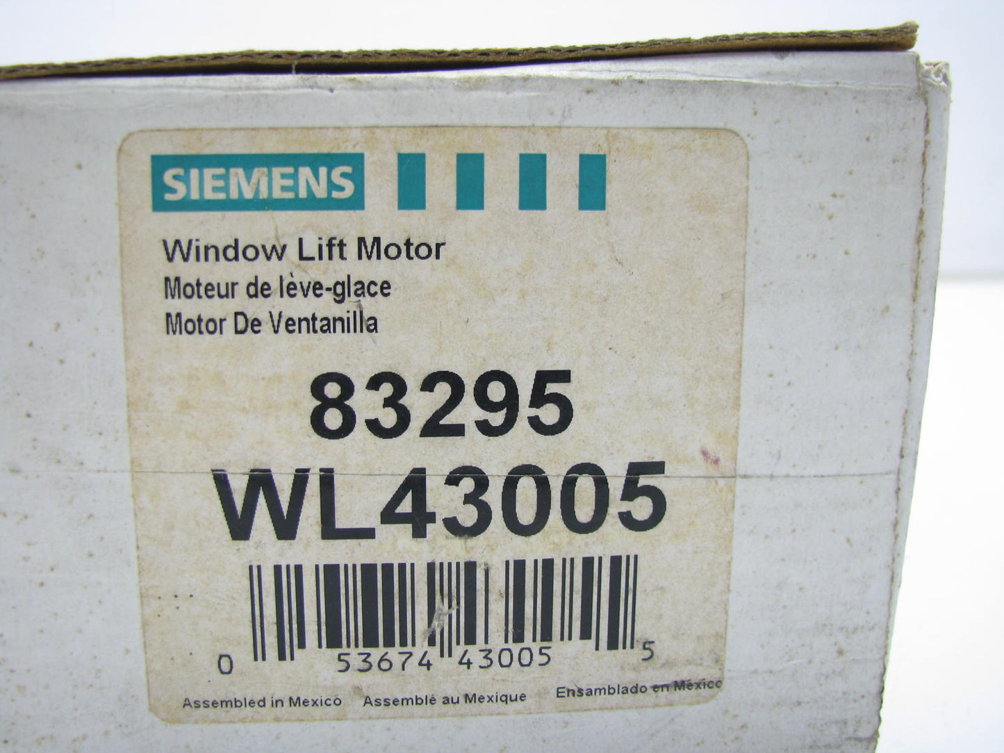 Siemens WL43005 Front Left Power Window Motor