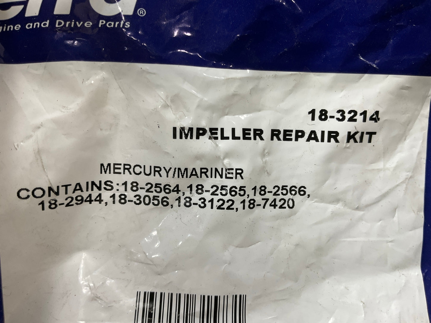 Sierra 18-3214 Mercury Impeller Repair Kit 47-43026T6, 47 43026T8, 43026T11