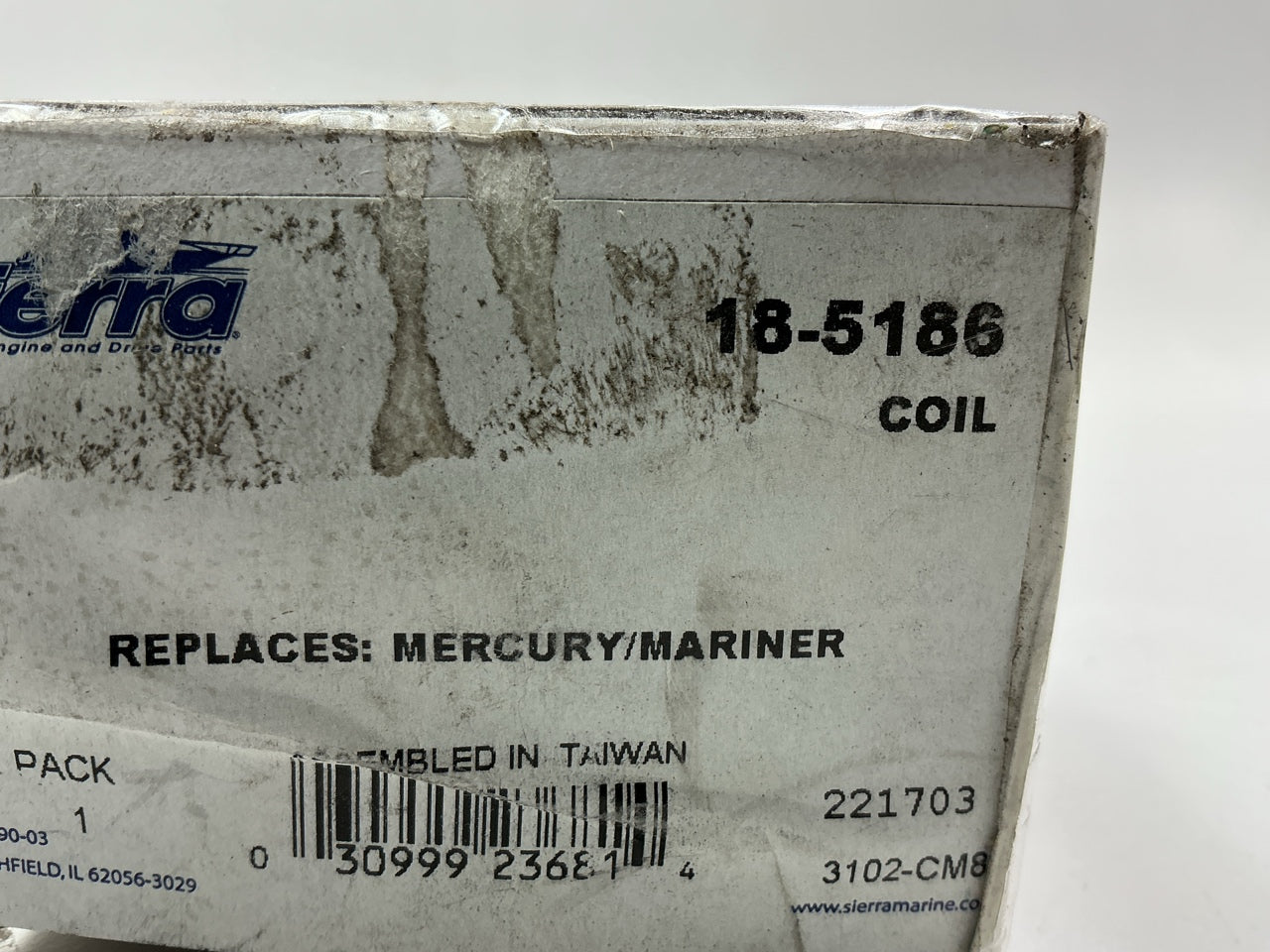 Sierra Marine 18-5186 Mercury Marine/Sport Jet Ignition Coil 339-7370A13