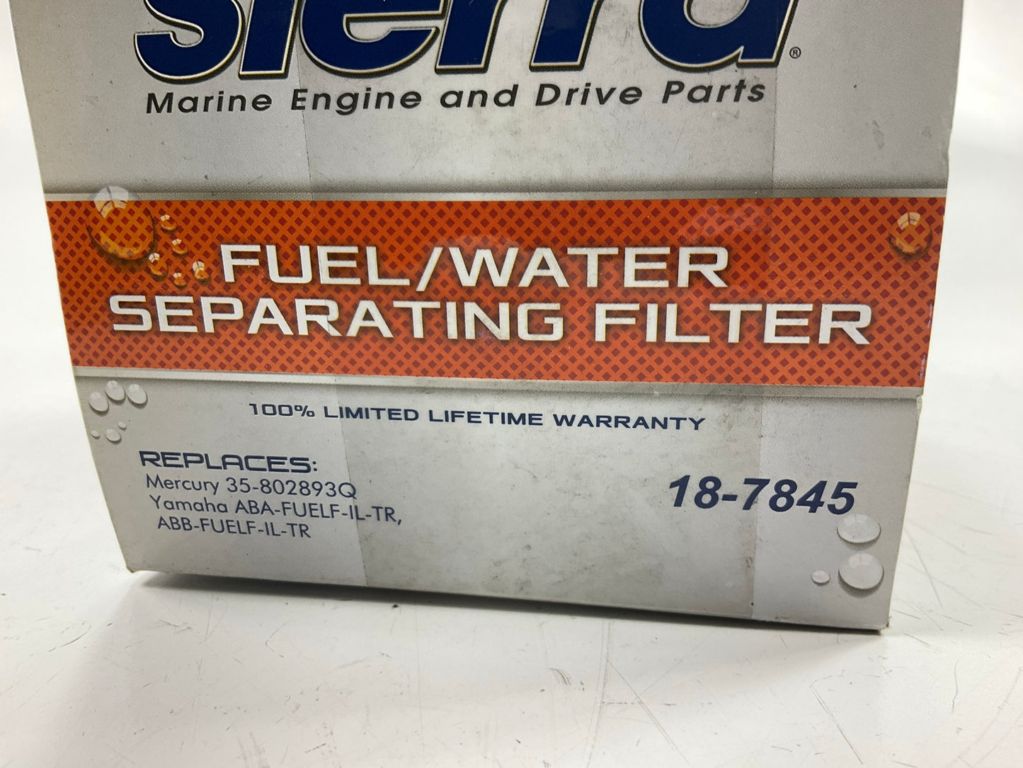 Sierra 18-7845 Fuel Water Separator Filter Replaces Mercury 35-802893Q