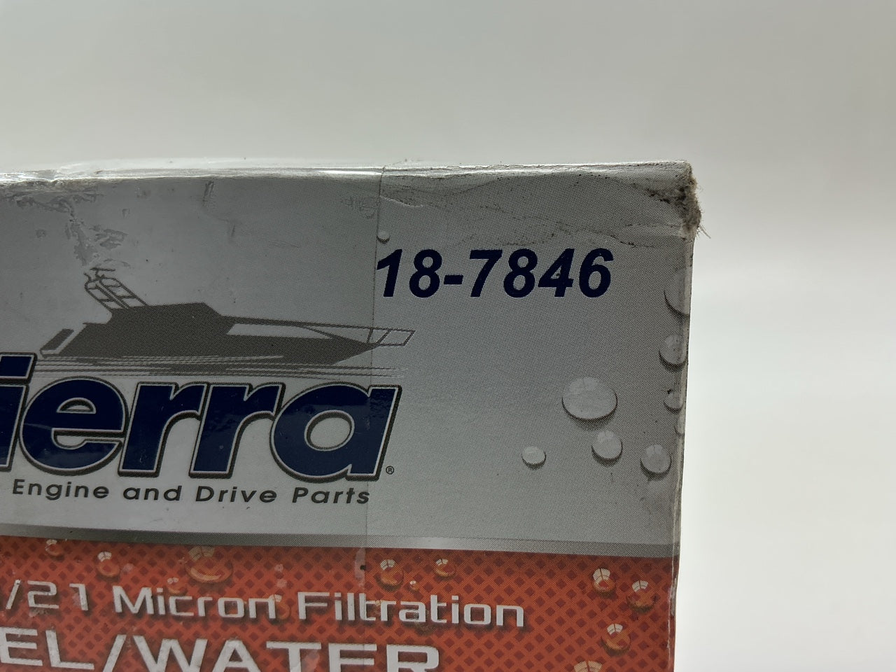 Sierra 18-7846 Marine Fuel Separator Filter OMC 502905 Crusader 98041 Volvo