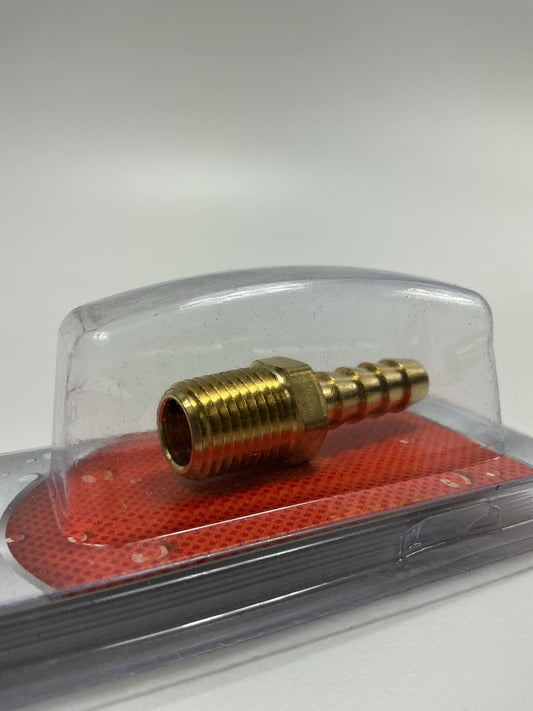 Sierra Marine 18-8055 5/16'' Brass Hose Barb Fitting W/ 1/4'' NPT Male Threads