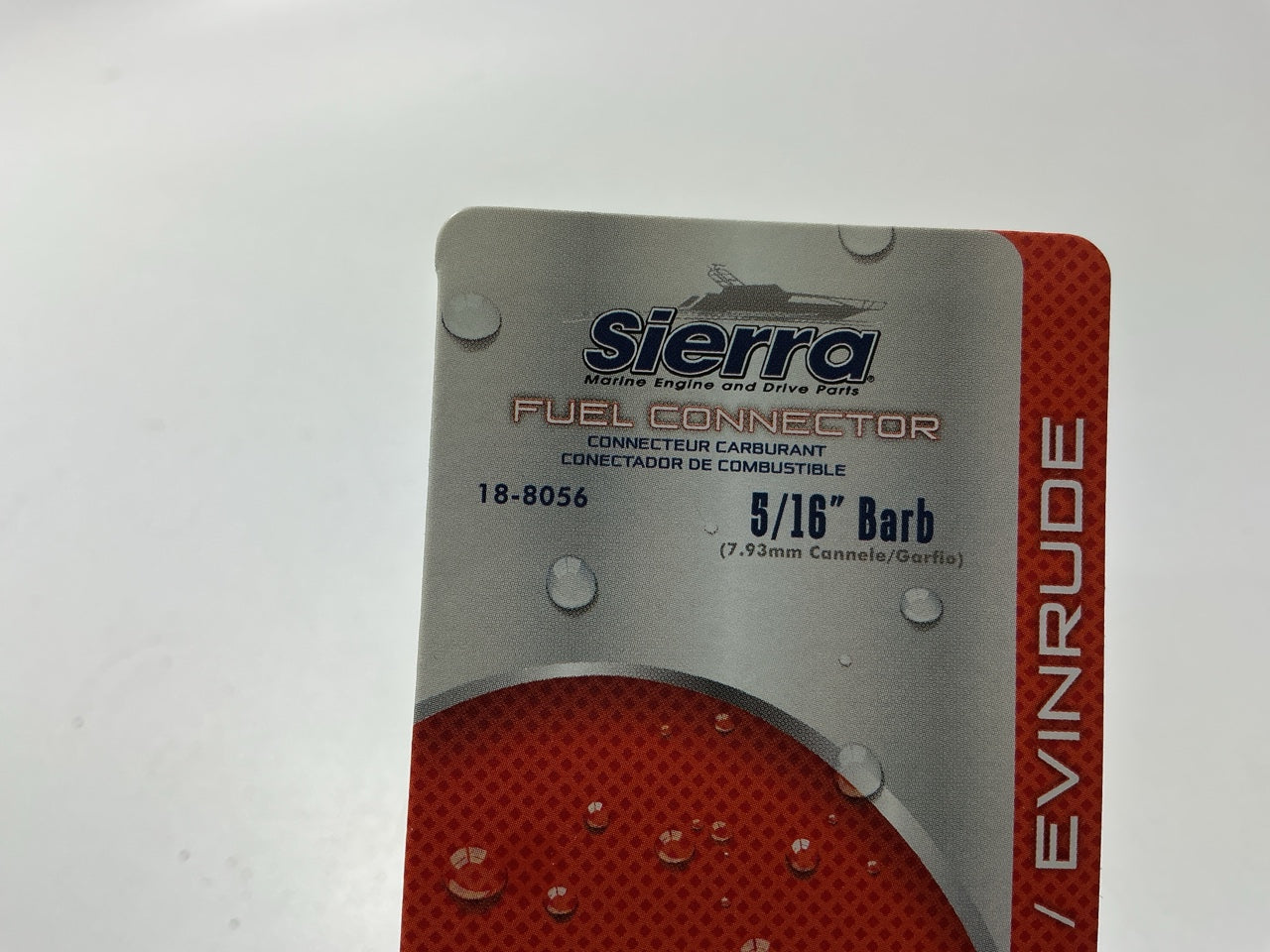 Sierra 18-8056 5/16'' Fuel Line Connector OMC 174508 Johnson Evinrude Outboard