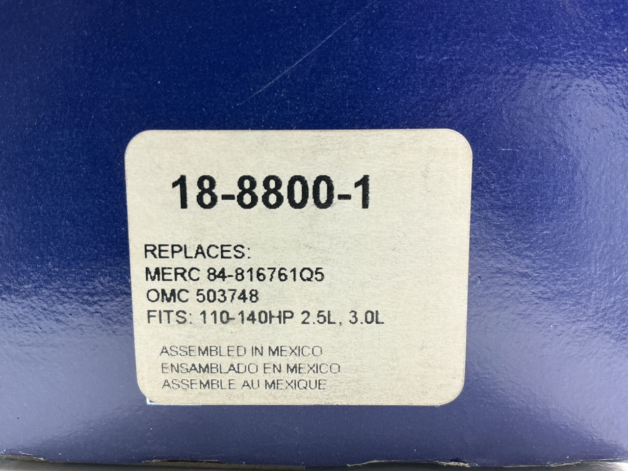 Sierra 18-8800-1 Marine Spark Plug Wire Set Mallory 9-28020 Mercury 84-816761Q5