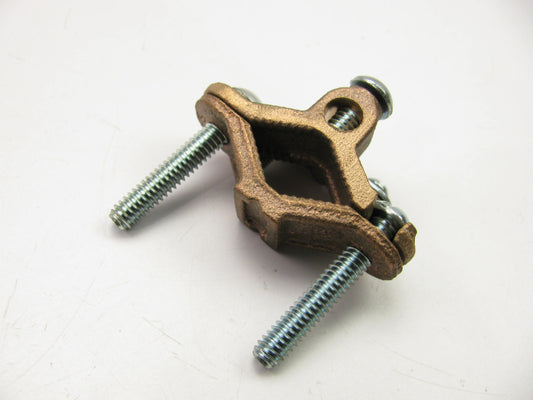 (12) Sigma Electric 41409 1/2'' Bronze Grounding Clamp Conduit Fittings