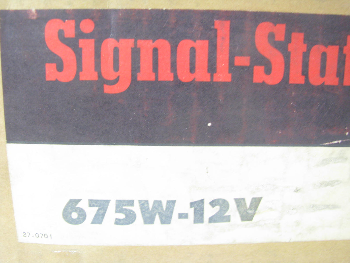 Signal-stat 675W Sealed Headlight Headlamp, PAR56 Post Mount W/ Steel Housing