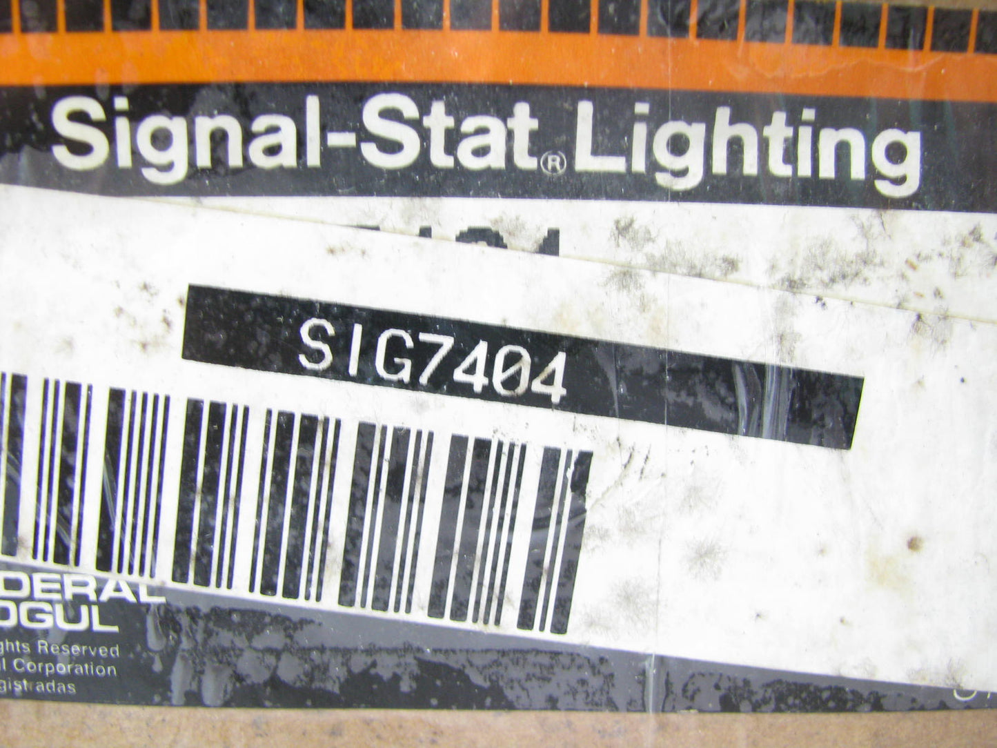 (x2) Signal-stat 7404 7''X6'' WHITE UNIVERSAL MIRROR