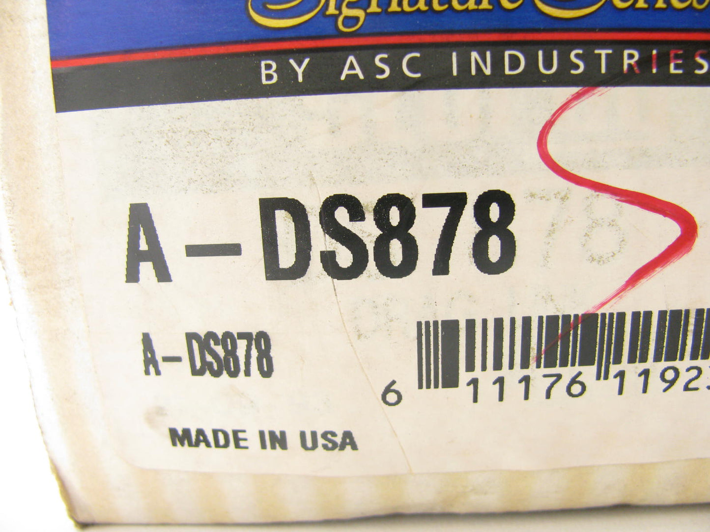 Signature Series A-DS878 Steering Tie Rod End - Front Left Inner