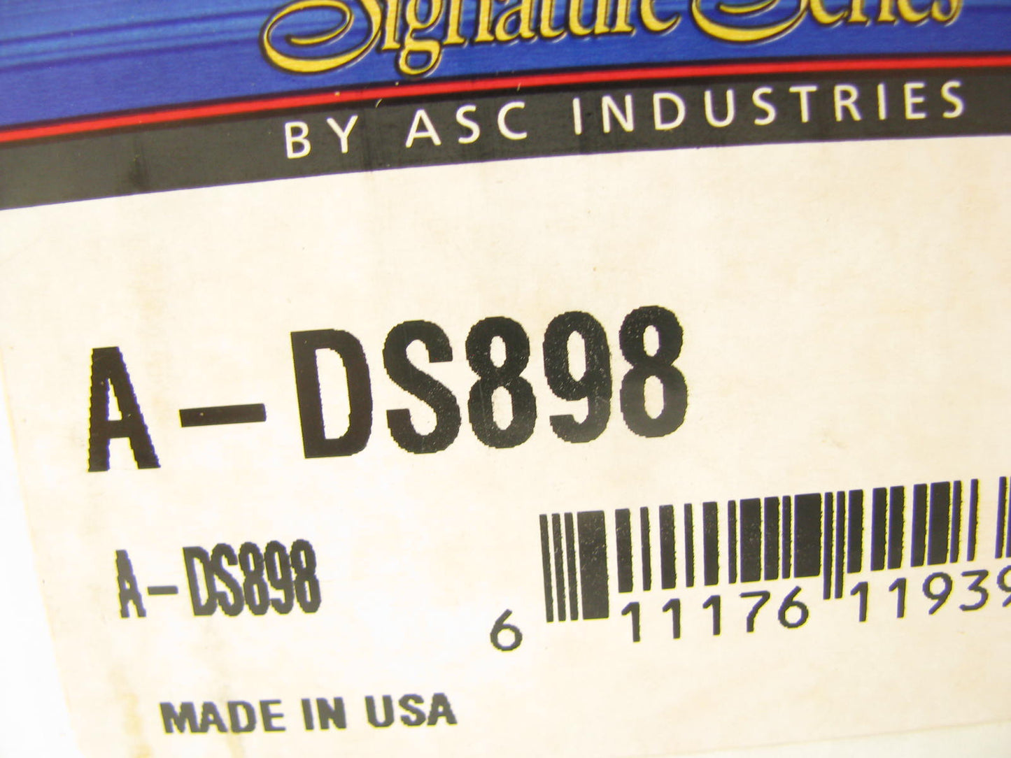 Signature Series A-DS898 Front Steering Center Link - DS898