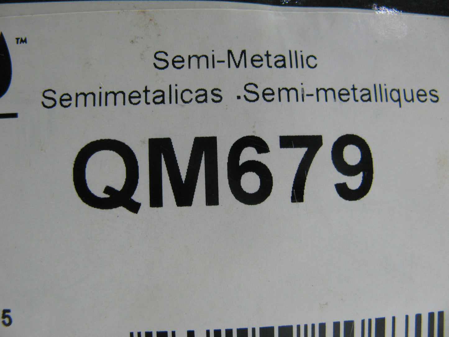 Silent Stop QM679 Semi-Metallic Disc Brake Pads - Front