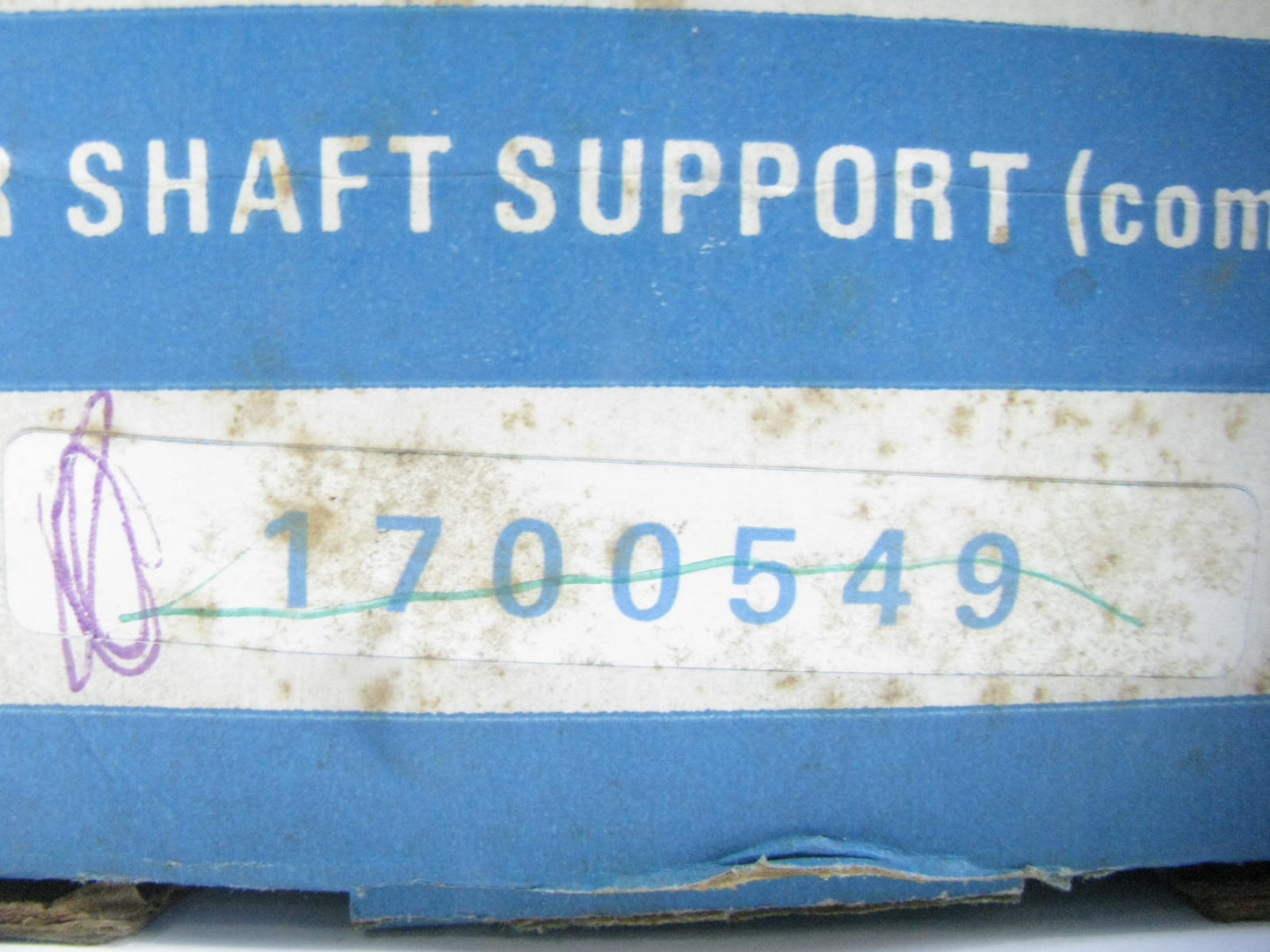SKF 1700549 Driveshaft Center Support Bearing