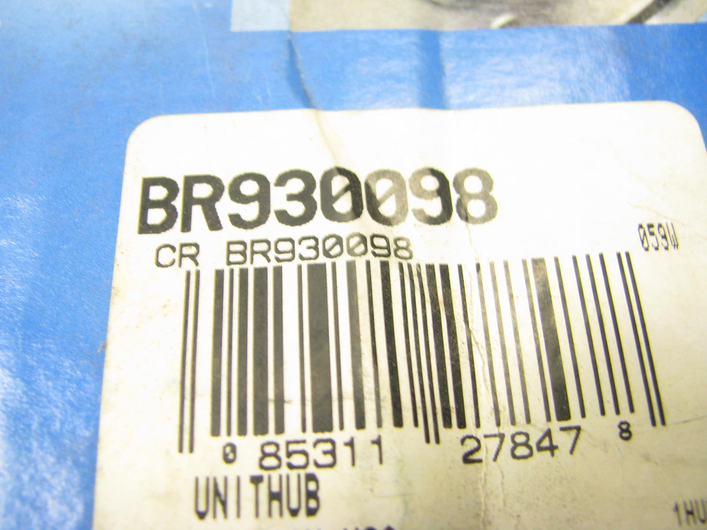 Rear Wheel Bearing And Hub Assembly- SKF BR930098