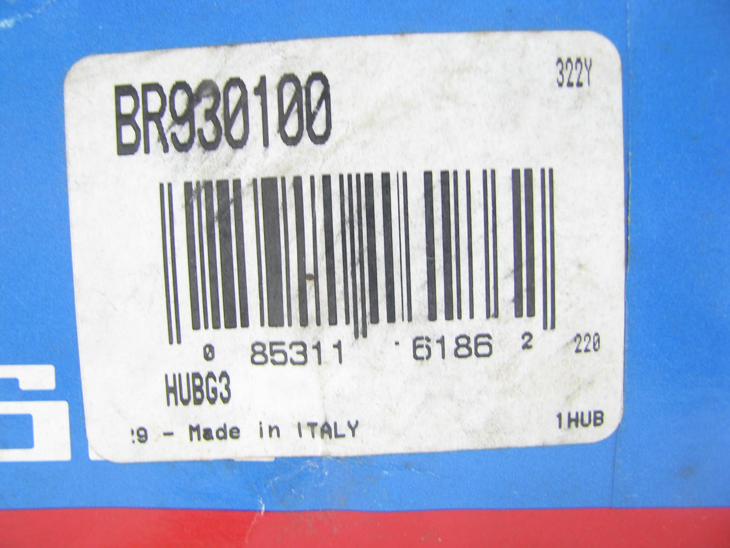 SKF BR930100 Front Wheel Bearing And Hub Assembly For 1986-1989 Saab 9000