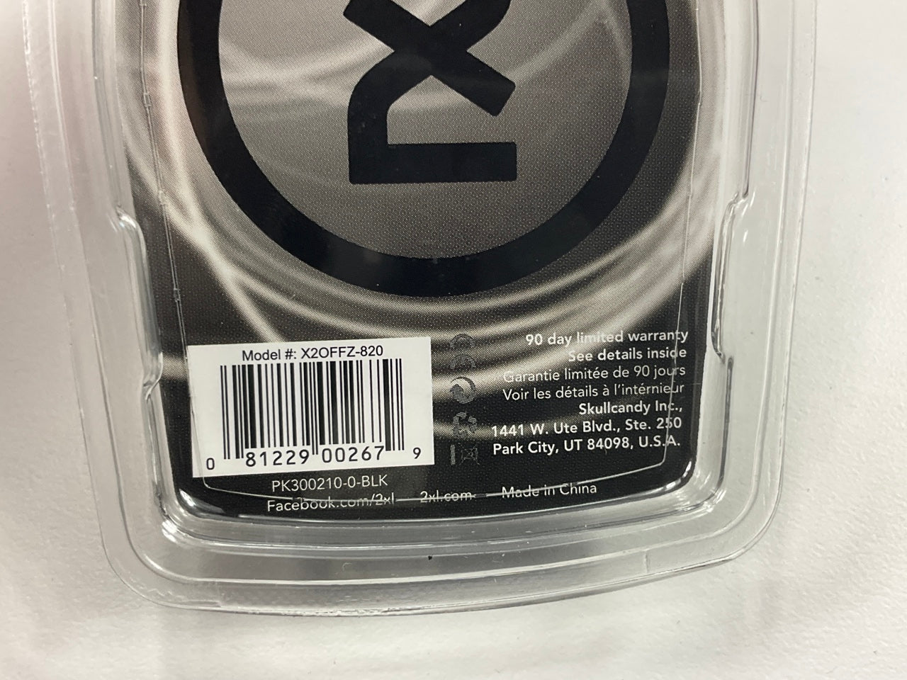 (3) PACK - Skullcandy X2OFFZ-820 2XL Offset In-ear Earbud Headphones 3.5mm Jack