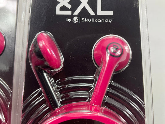 3 X Skullcandy X2OFFZ-820 2XL PINK Offset In-ear Earbud Headphones, 3.5mm Jack