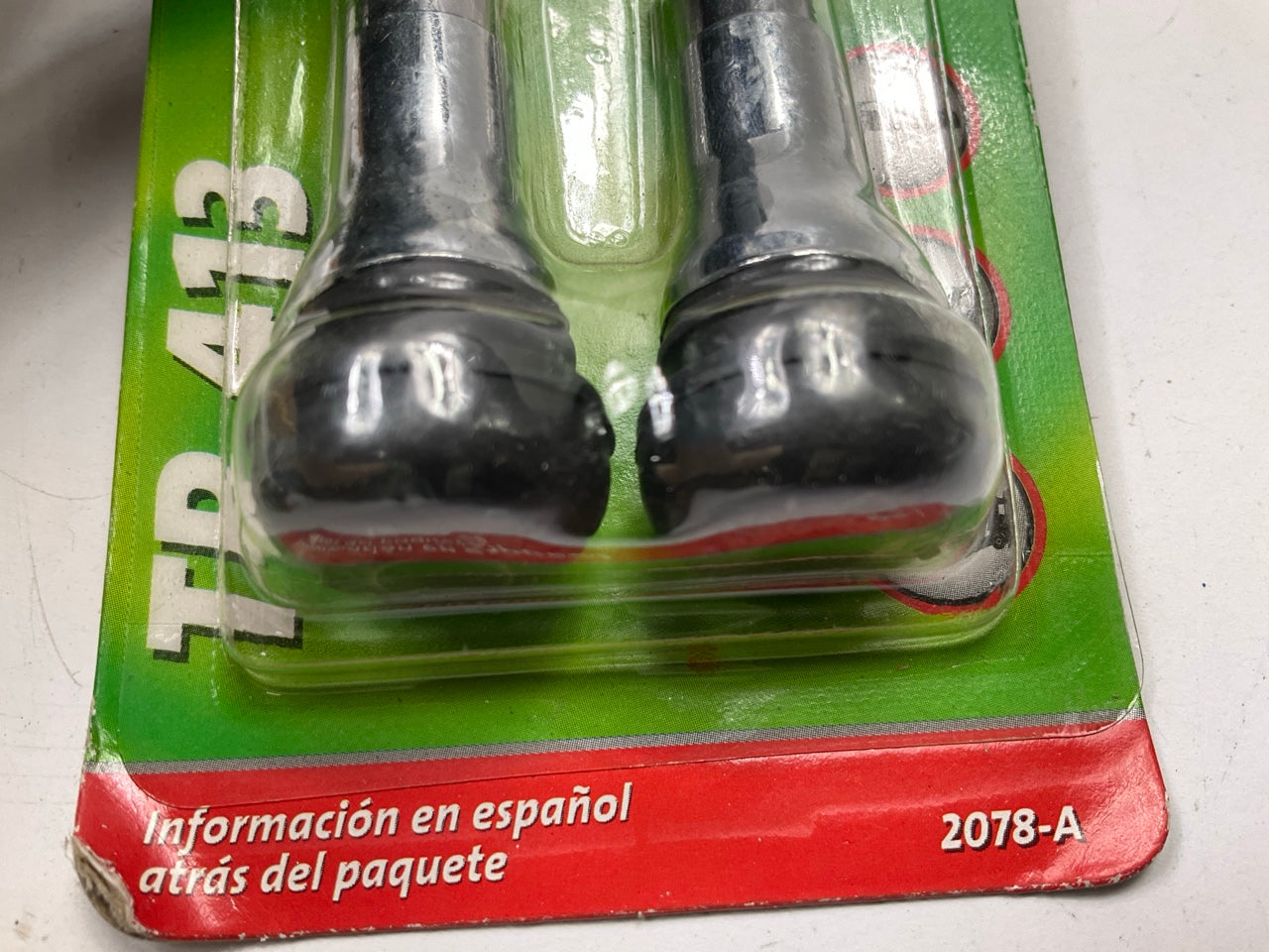 Slime 2078-A Chrome Tubeless Tire Valves - TR413, 1-1/4'' - 4 PACK