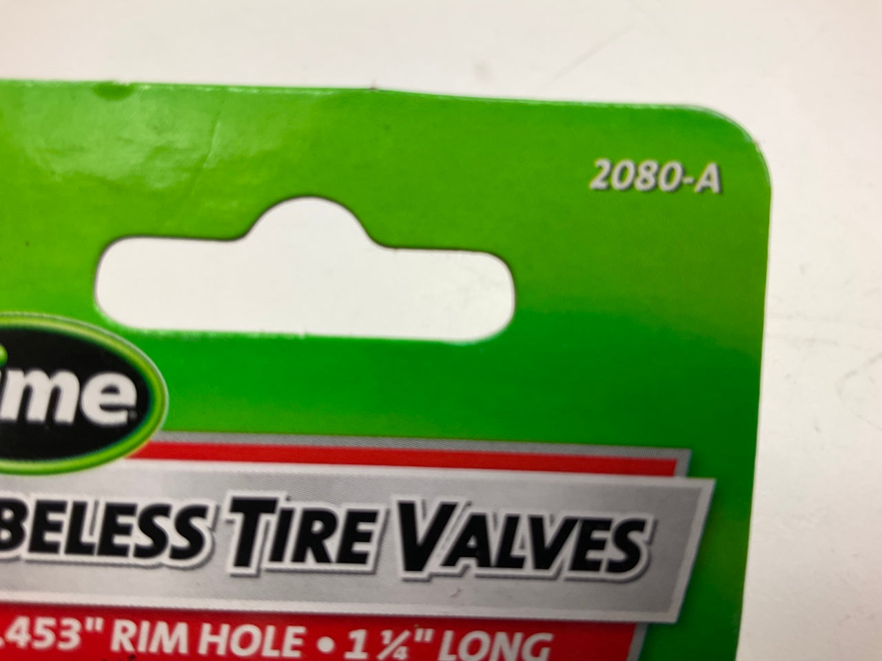 Slime 2080-A TR413 Rubber Tubeless Tire Valves 60 PSI, 2 / PACK