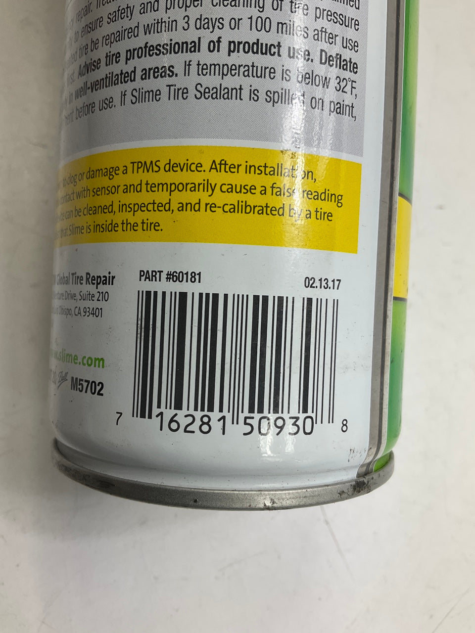 Slime 60181 Truck/SUV, Bike Flat Tire Sealant Repair 24 Oz