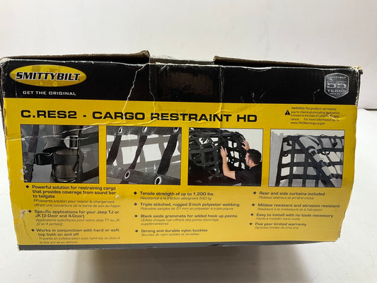 Smittybilt 571135 Cargo Restraint Hold Net System For 2007-18 Wrangler JK 2-DOOR