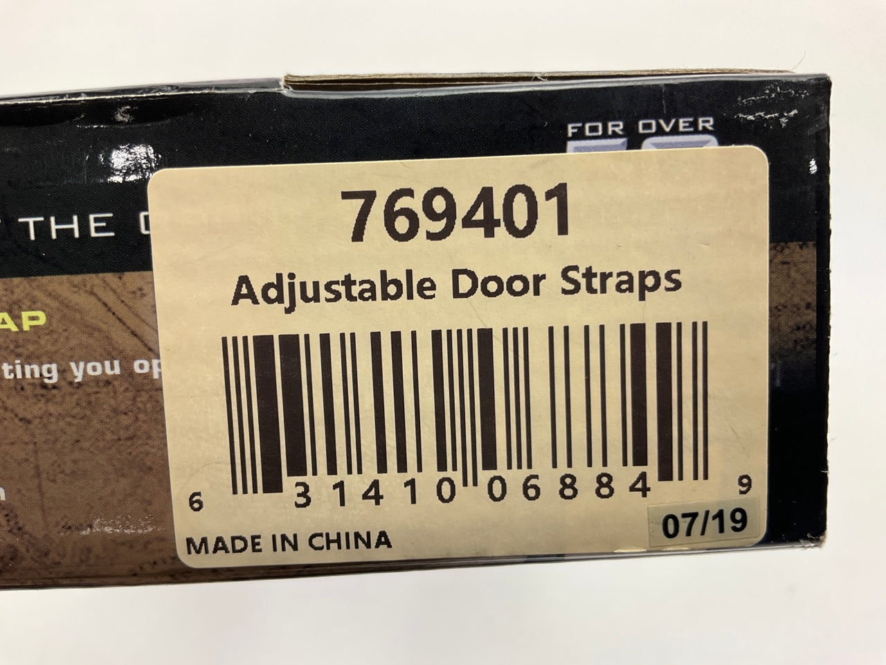 Smittybilt 769401 Adjustable Door Check Straps Pair For 1976-2006 Wrangler