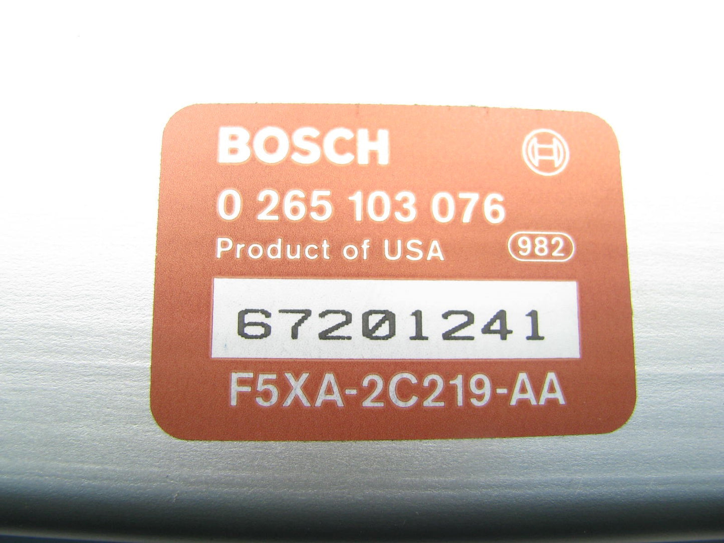 NEW - OUT OF BOX - OEM Ford F5XA-2C219-AA ABS Control Module Bosch 0265103076