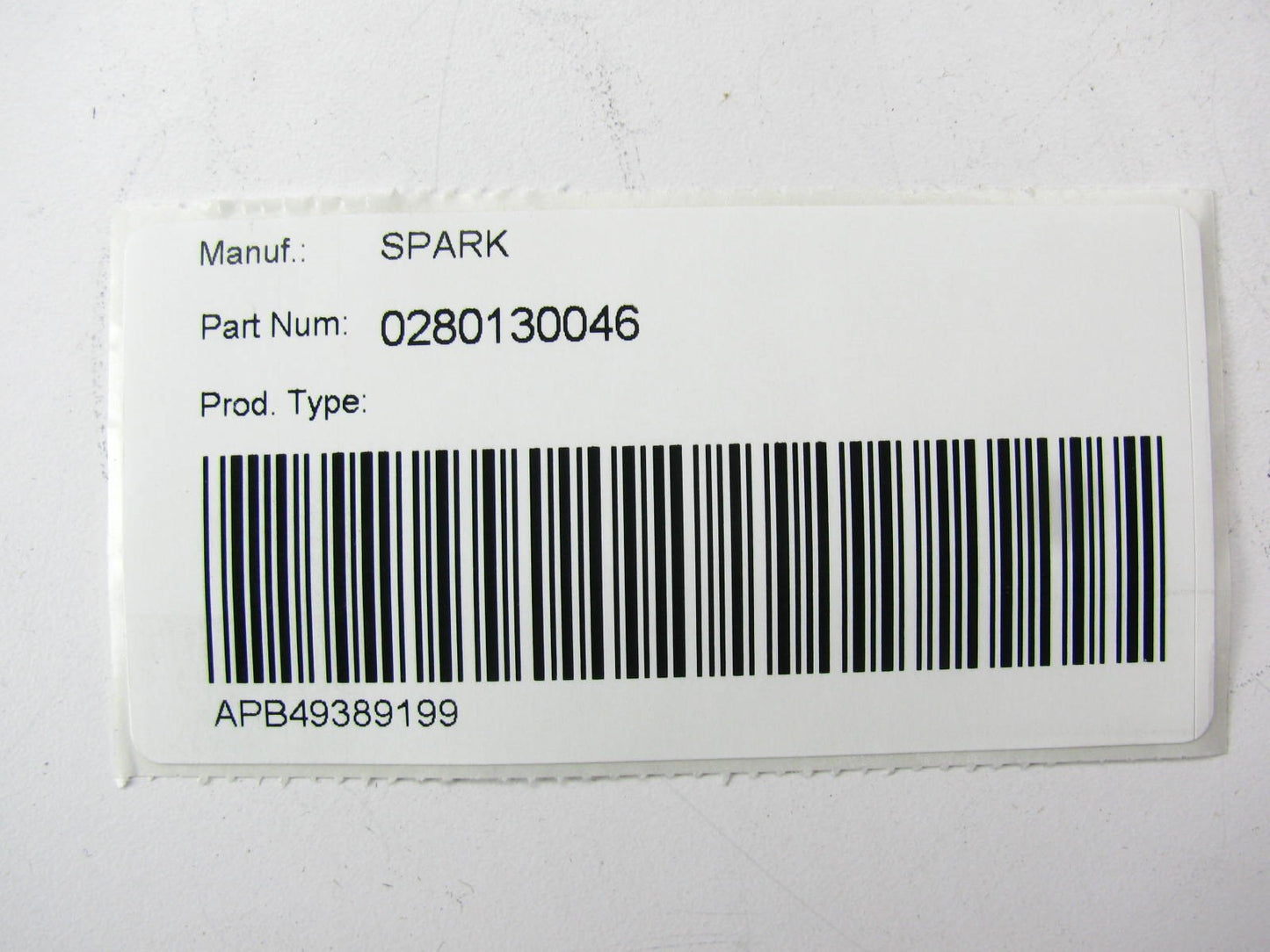 NEW - OUT OF BOX 0280130046 Air Charge Temperature Sensor