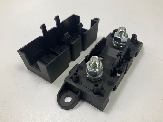 (10) Littelfuse 02980900S Mega Fuse Block With Cover, 500 Amp 500A Max, W/ Cover