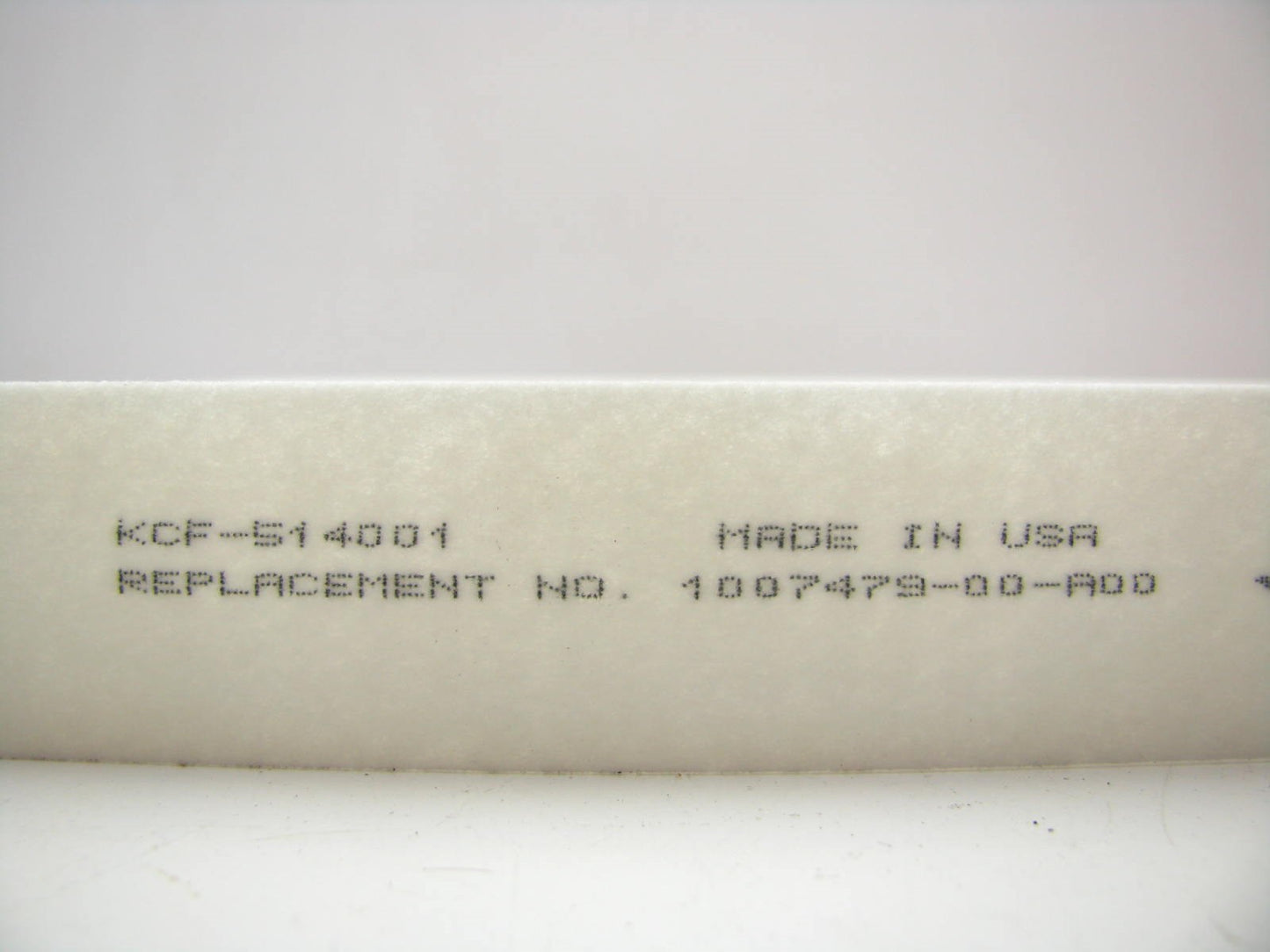 NEW Unboxed Cabin Air Filter For 2012-2015 Tesla Model S 1007479-00-A00