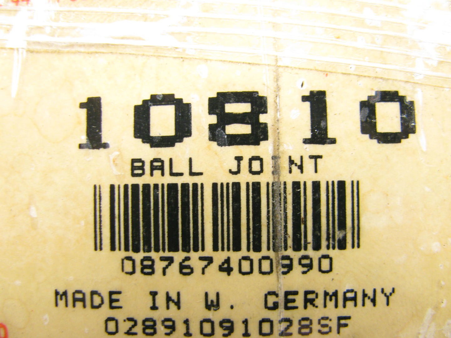 NEW - OUT OF BOX 10810 Front Right Lower Suspension Ball Joint 74-82 Fiat X-1/9