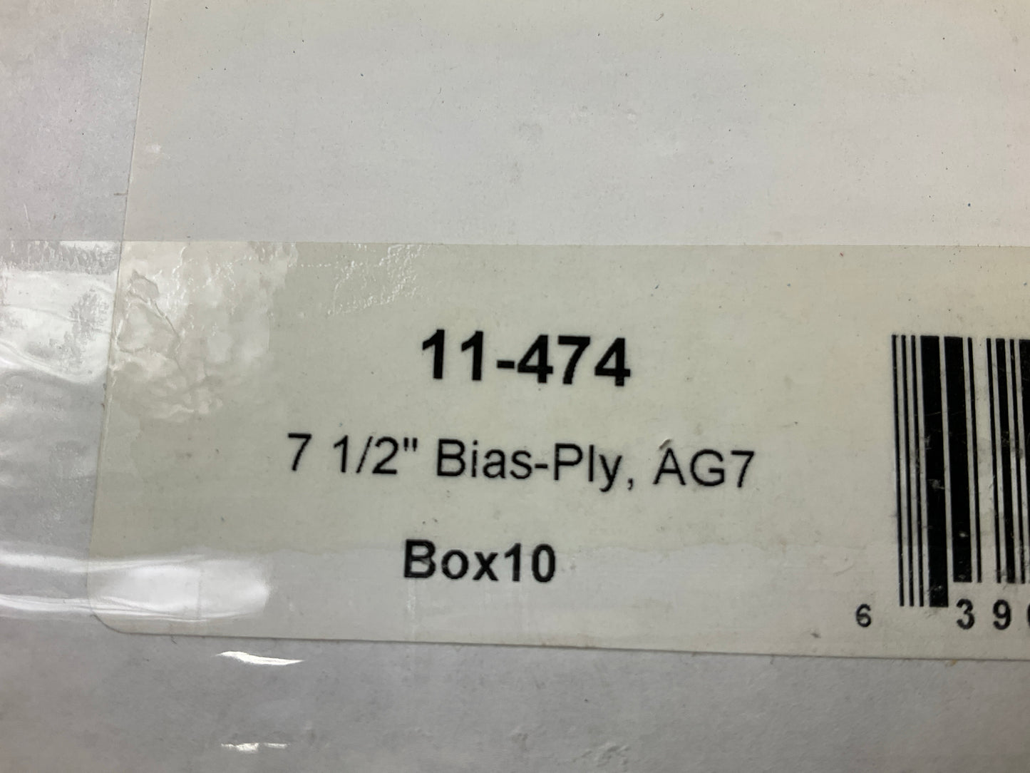 PLAIN BOX - Xtra Seal AG7 Bias HEAVY DUTY Tire Patch, 4 Ply - 7-1/2'', Box Of 10