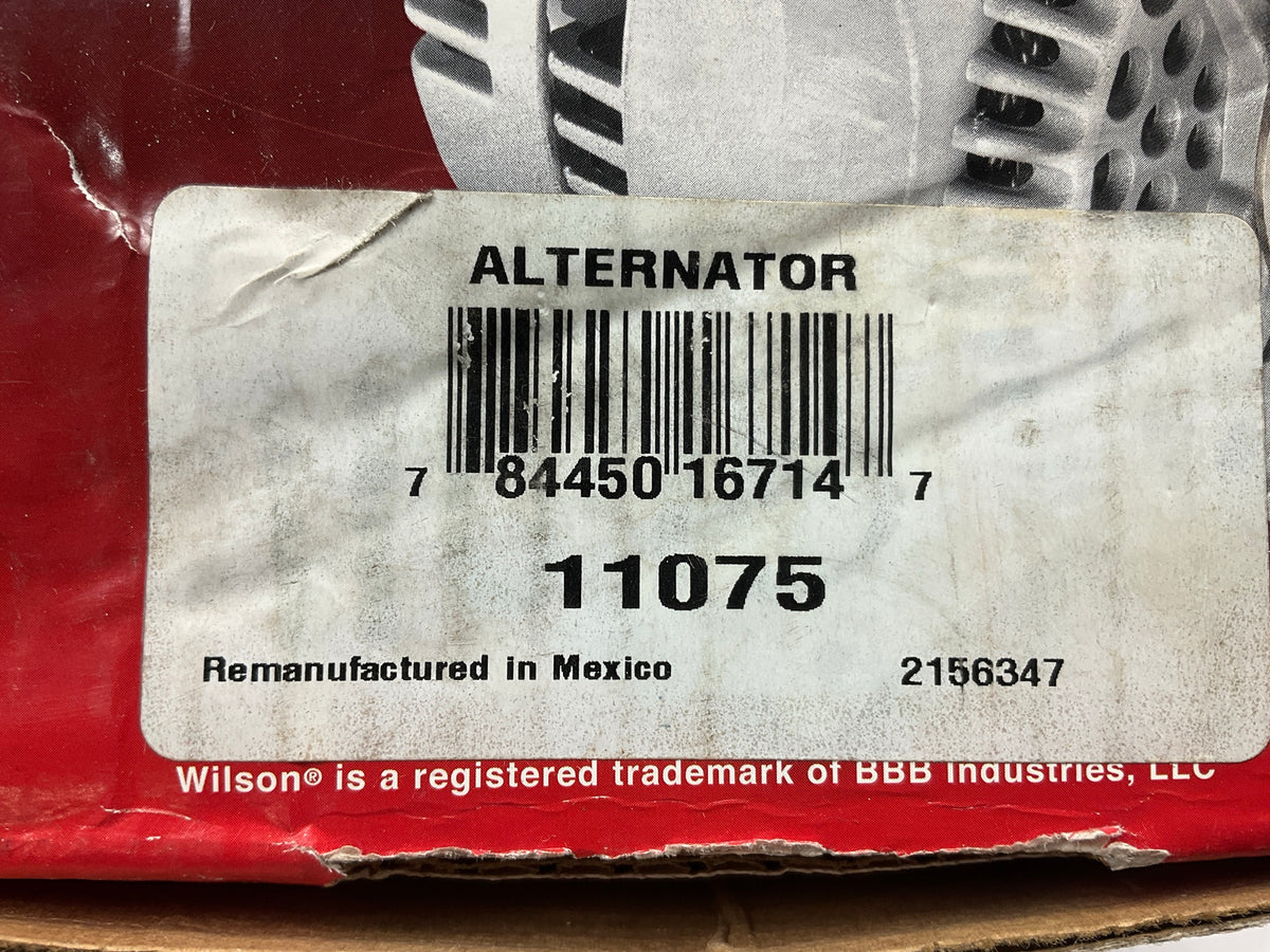 REMAN. Prostart 11075 Alternator